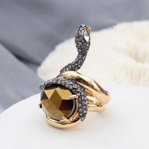 ALEXIS BITTAR Coiled Snake Ring
